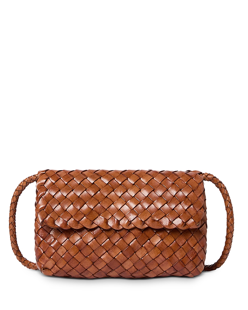 Loeffler Randall Vinnie Mini Woven Leather Crossbody
