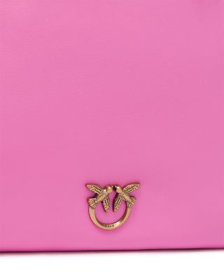 Slouchy Mini Leather Shoulder Bag