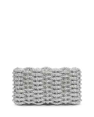 Morgan Woven Beaded Clutch