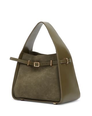 Cleo Small Suede Handbag