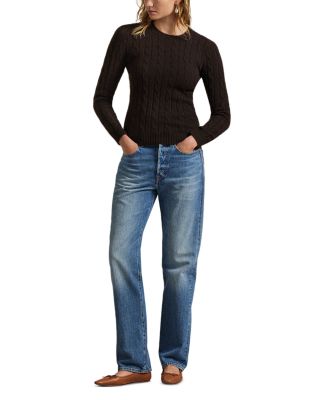 Cable Knit Cashmere Sweater