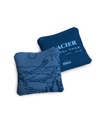 4x4 Glacier National Park Durasuede + Turbo Polyglide Pilot Versacraft Cornhole Bags