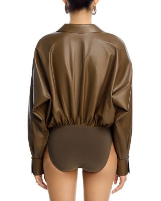 Oversized Boyfriend Neck Bodysuit