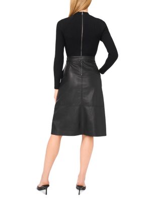 Oneida Mixed Media Dress