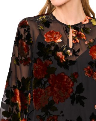 Bellasia Velvet Burnout Dress