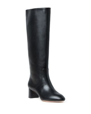 Loeffler Randall - Women's Gia Pointed Toe Knee-High Leather Mid-Heel Boots