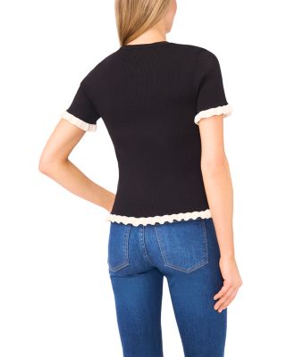 Terrin Ruffled Knit Top