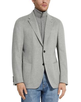 Oasi Cashmere Jacket with Removable Knit Bib