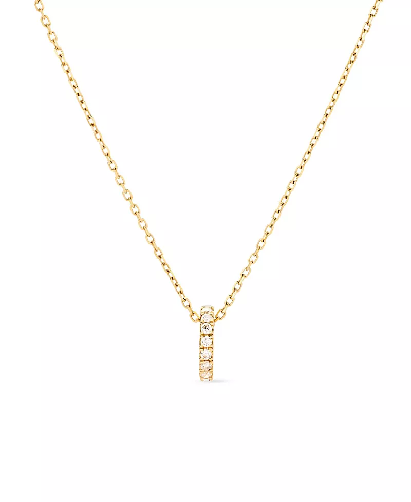 Ana Luisa Solid Gold Lab-Grown Diamond Aurora Necklace