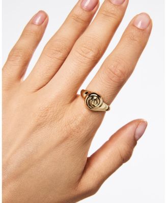  Ariel Gold Signet Ring