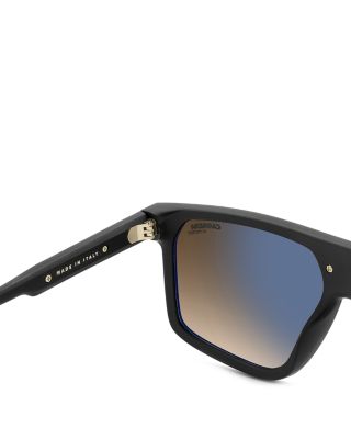 Victory Square Flat Top Sunglasses, 60mm