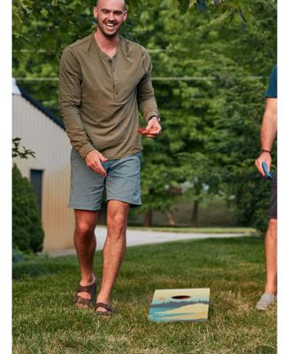 1ft x 2ft Mahogany Pathfinder Cornhole Board Set