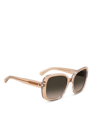 Wenona Square Sunglasses, 57mm