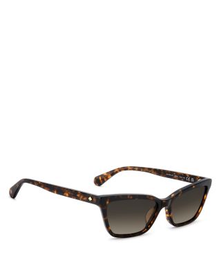 Aisha Rectangle Sunglasses, 55mm