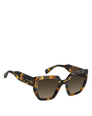 Square Geometrical Sunglasses, 52mm