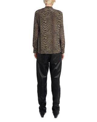 Tulba Soft Leopard Blouse