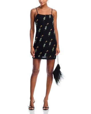 Dirty Olive Sleeveless Mini Dress - Exclusive