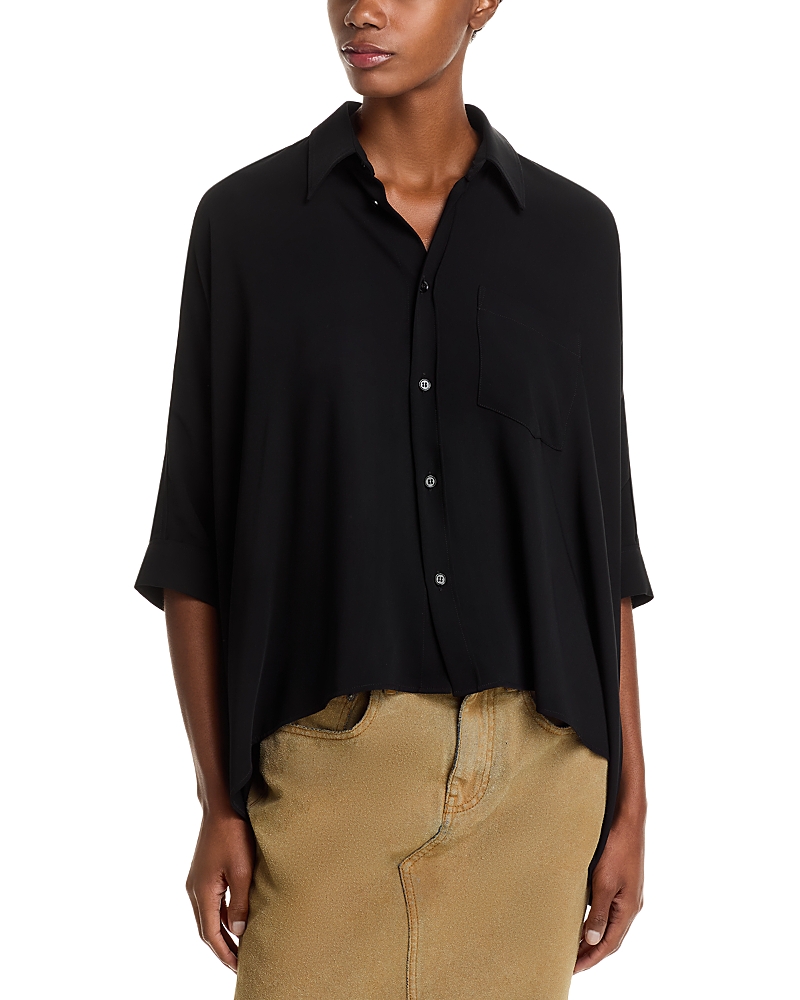 MM6 Maison Margiela Fluid Button Front Shirt