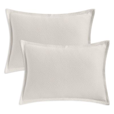 Signature Pebbled Matelass&eacute; King Sham, Pair