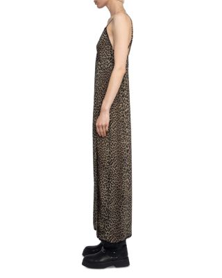 Ramelil Soft Leopard Print Dress