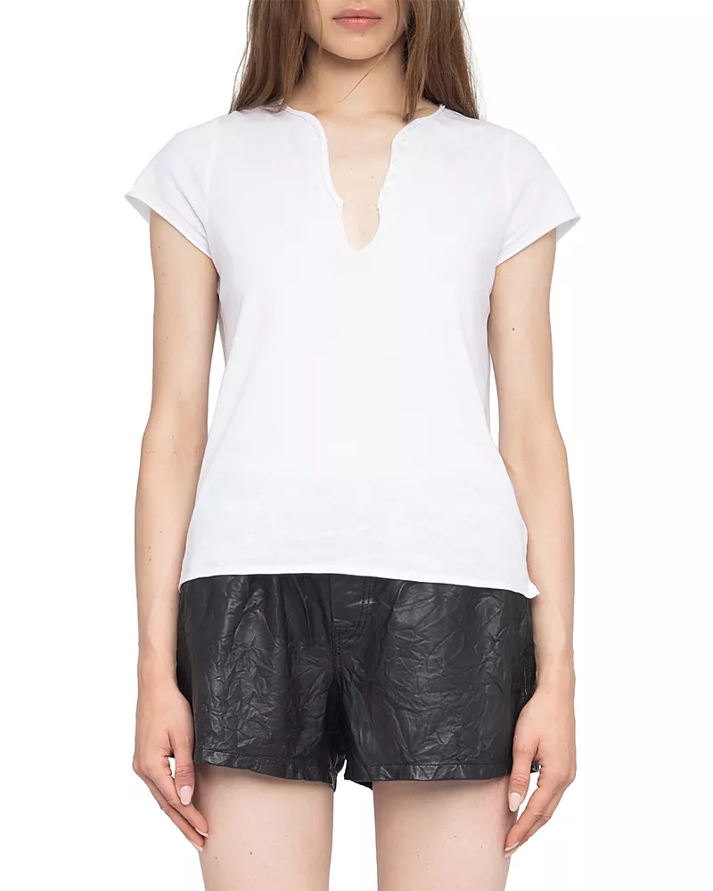 Zadig & Voltaire Tuni Mc Voltaire Paris Graphic Top