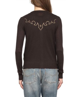 Missya CP West Embellished Cashmere Cardigan