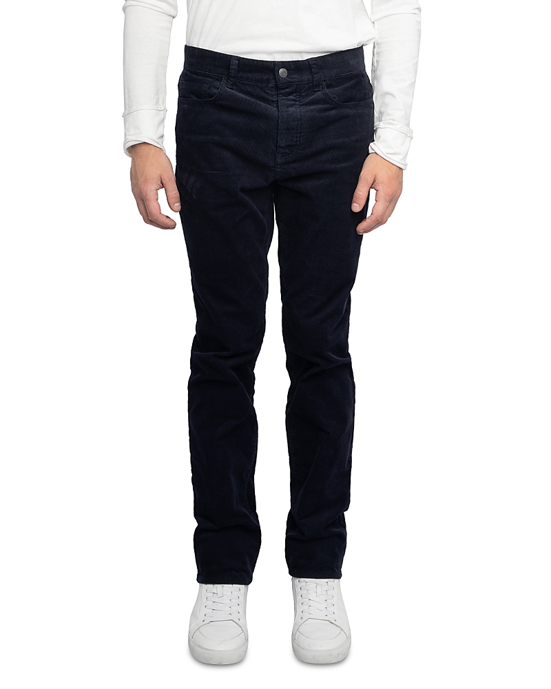 Zadig & Voltaire Steeve Cotton Stretch Velvet Corduroy Slim Fit Pants