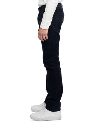 Steeve Cotton Stretch Velvet Corduroy Slim Fit Pants