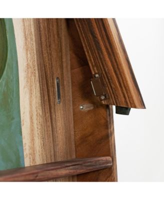 2ft x 4ft River Epoxy Resin with Live Edge Acacia Pathfinder ART Cornhole Boards