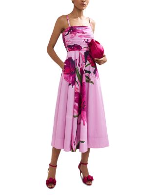 Cassia Ruched Bodice Dress