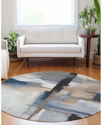 Dalyn Ravenna Washable RN9 Round Area Rug, 8' x 8'
