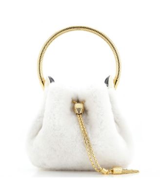 Pre-Owned Bvlgari - Serpenti Forever Bucket Bag Fur