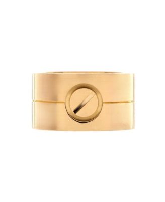 Pre-Owned Cartier - Wide High Love Ring 18K Gold