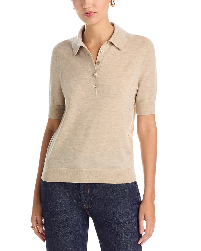 Hugo Boss Polo Shirt Boss Woman Color Beige In Neutral