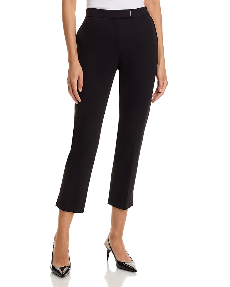 Hugo Boss Tapria Crop Pants In Black