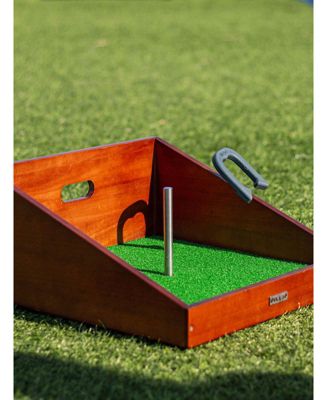 Mahogany Buckaroo Mini Horseshoes Game