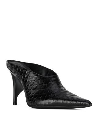 Women's Vader Pointed Toe High Heel Mules