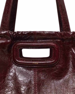 Crackled Miss M Tote