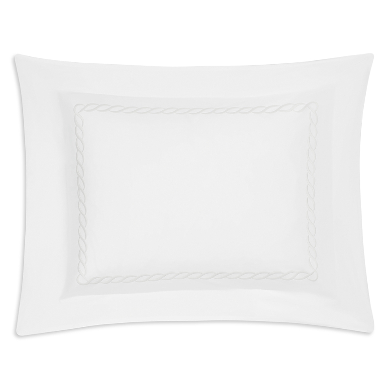 Matouk Classic Chain King Sham In White