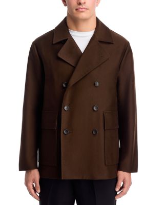 Peached Cotton Peacoat