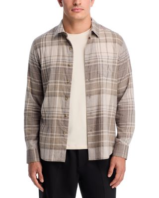 Chilton Plaid French Placket Shirt