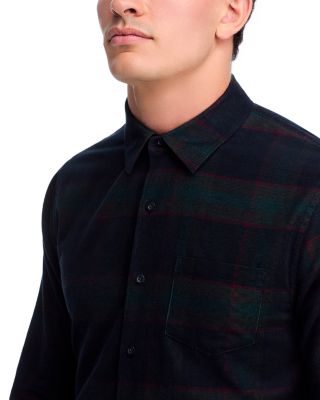 Holme Plaid French Placket Shirt