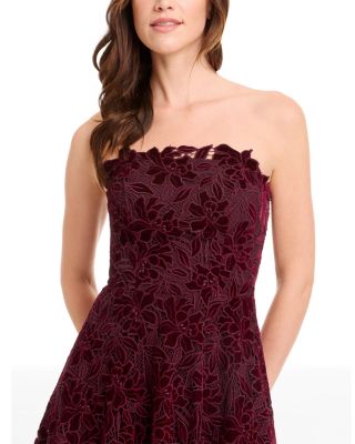 Kailyn Strapless Lace Dress