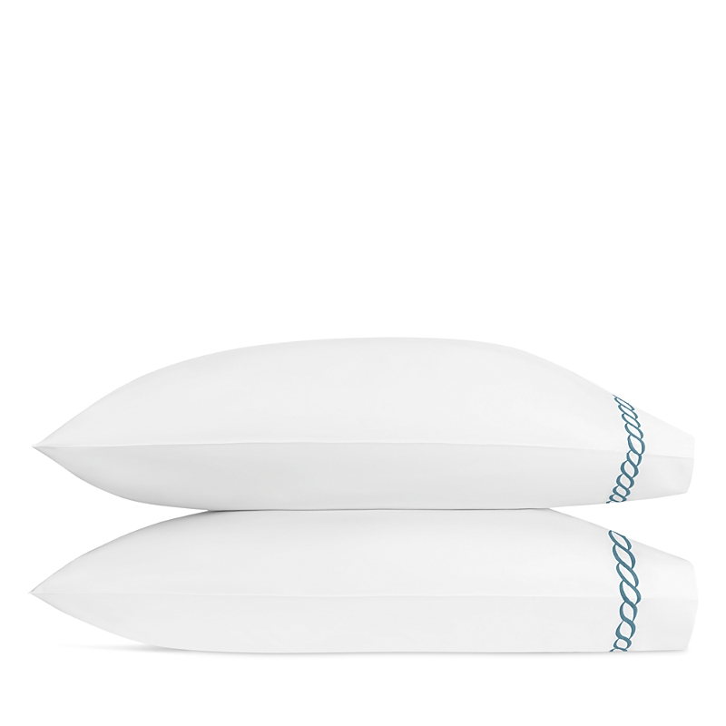 Matouk Classic Chain Set Of 2 525 Thread Count Pillowcases In White