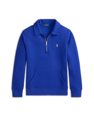 Boys' Fleece Quarter Zip Pullover - Big Kid, Little Kid