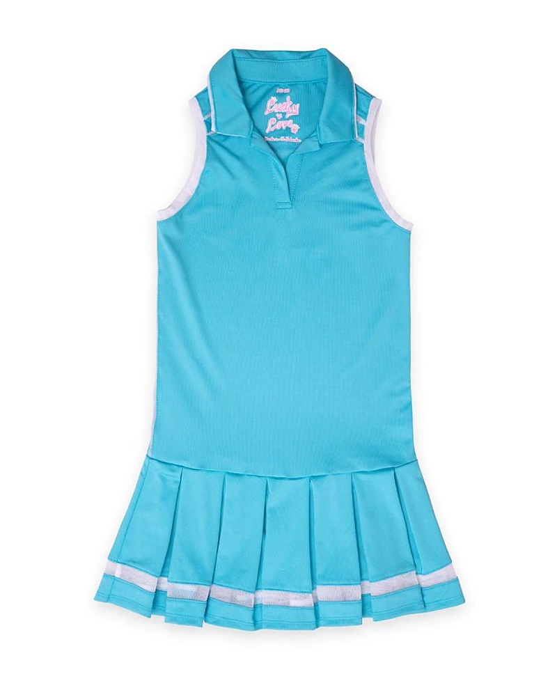 Lucky In Love Girls' It's A Win Dress - Big Kid In Blue