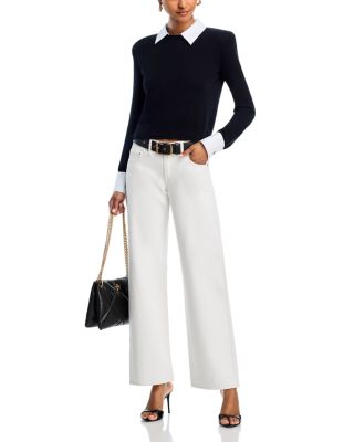 April Poplin Collar Pullover