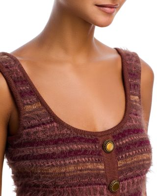 Galene Mixed Stitch Tank Top