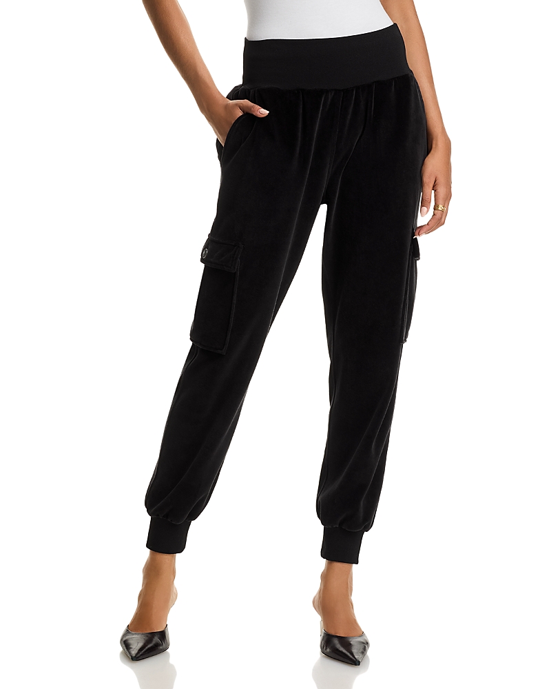 Cinq À Sept Cinq A Sept Velour Giles Pants In Black