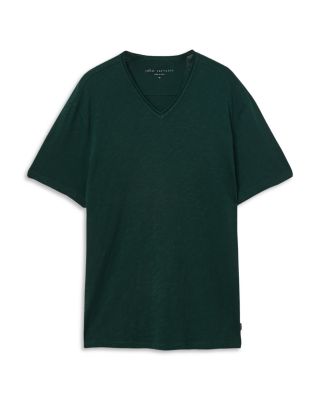 Miles V Neck Slub Tee
